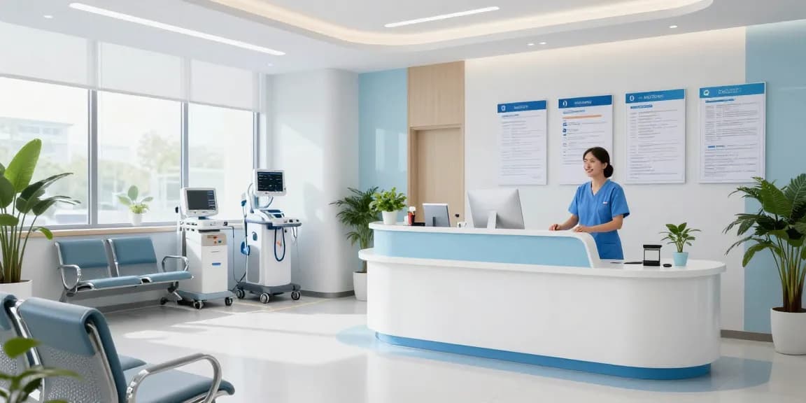 Hair transplant istanbul cost at a healthcare clinic emphasizing patient care and consultation.