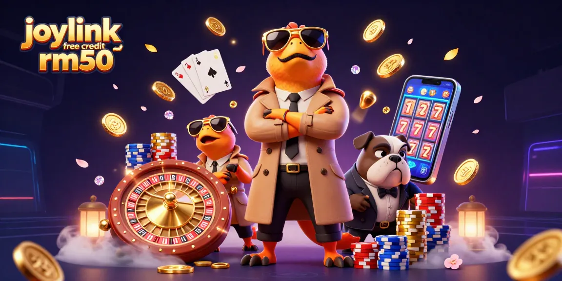 Experience thrilling gameplay with joylink free credit rm50 at the vibrant casino.