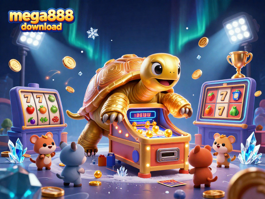 Muat turun Mega888 untuk pengalaman bermain slot yang menarik dan ganjaran lumayan dalam talian.