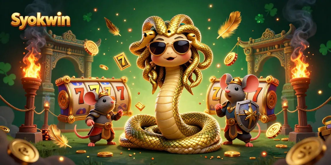 Experience thrilling slots and jackpots at syokwin with a vibrant casino scene!