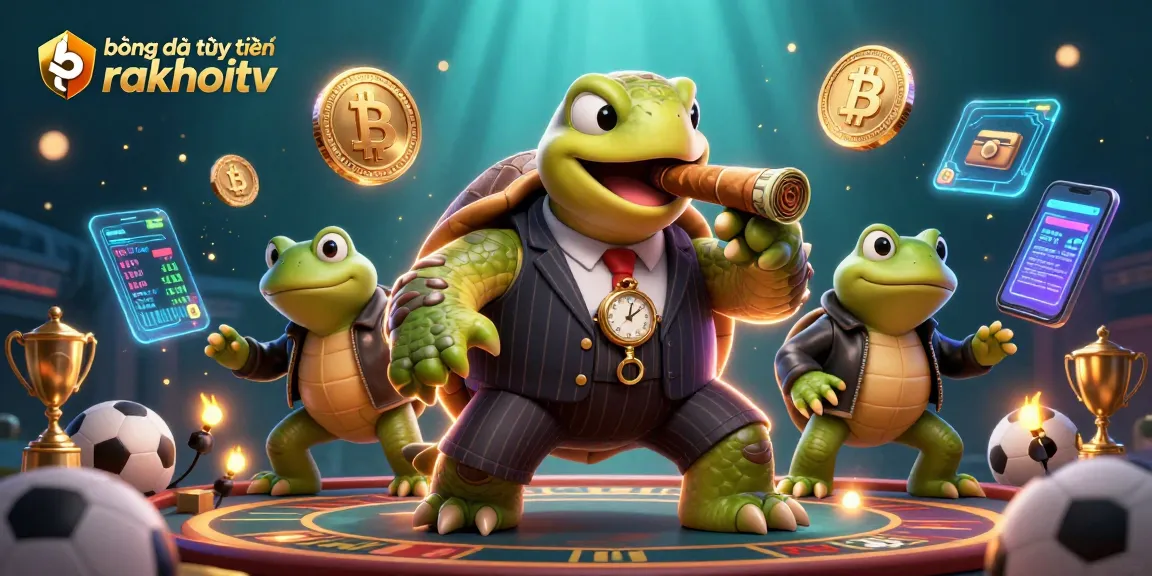 Bet on bóng đá trực tuyến rakhoitv with engaging characters and dynamic gambling elements.